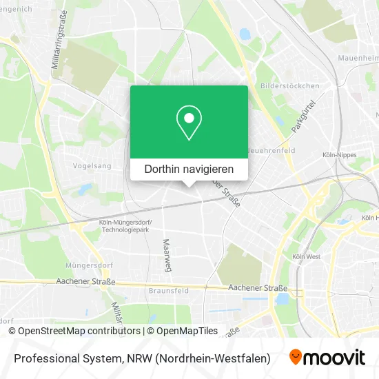 Professional System Karte