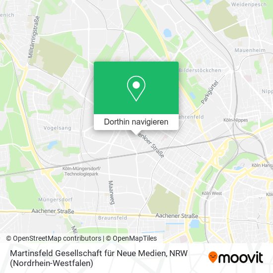 Martinsfeld Gesellschaft für Neue Medien Karte