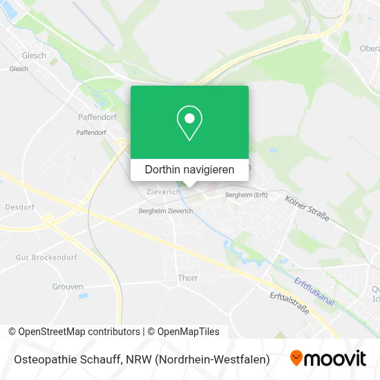 Osteopathie Schauff Karte