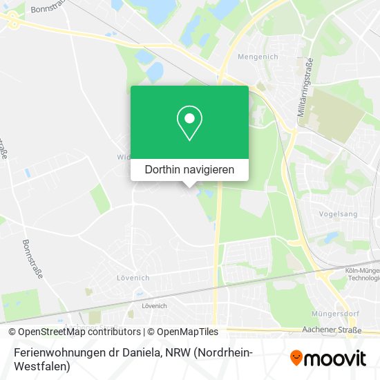 Ferienwohnungen dr Daniela Karte