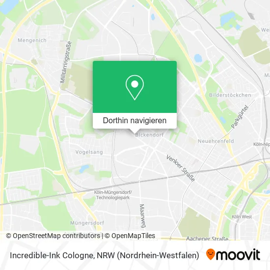 Incredible-Ink Cologne Karte