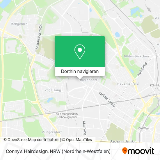 Conny's Hairdesign Karte