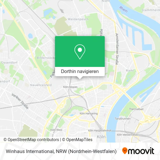 Winhaus International Karte