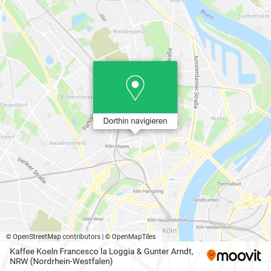 Kaffee Koeln Francesco la Loggia & Gunter Arndt Karte