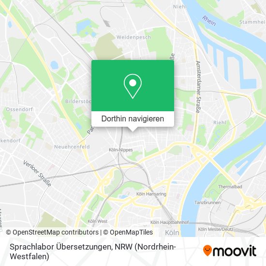 Sprachlabor Übersetzungen Karte