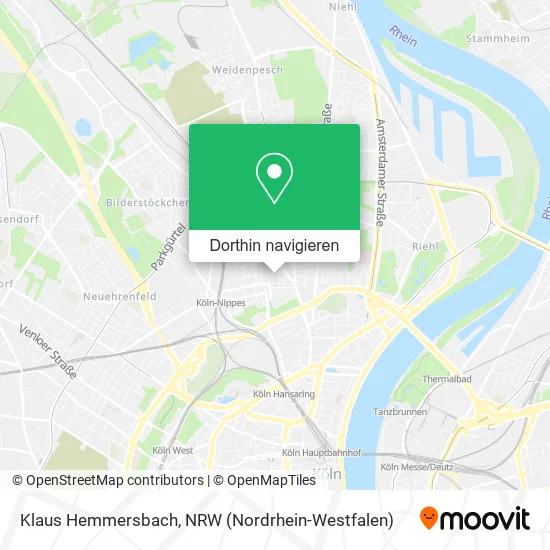 Klaus Hemmersbach Karte