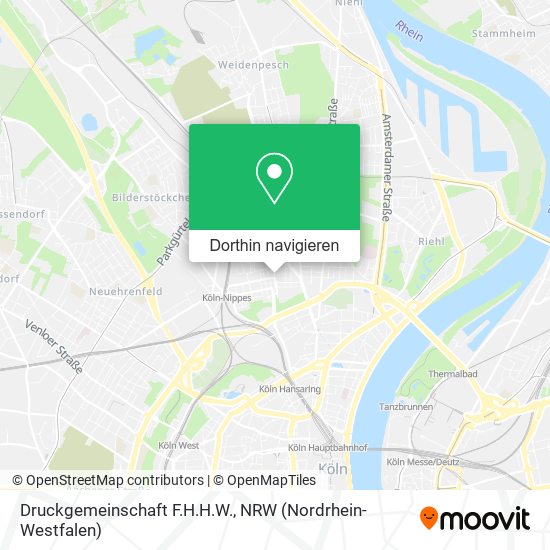 Druckgemeinschaft F.H.H.W. Karte