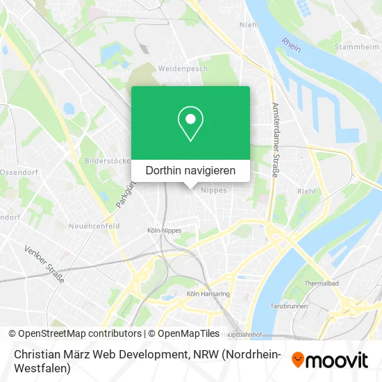 Christian März Web Development Karte