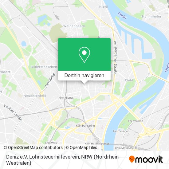 Deniz e.V. Lohnsteuerhilfeverein Karte