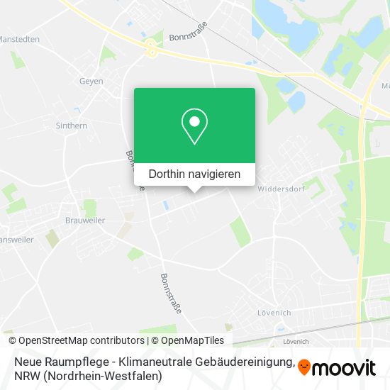Neue Raumpflege - Klimaneutrale Gebäudereinigung Karte