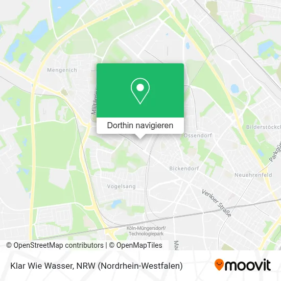 Klar Wie Wasser Karte