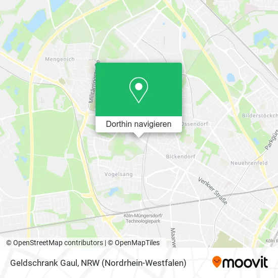 Geldschrank Gaul Karte