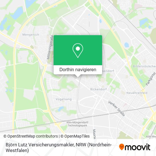 Björn Lutz Versicherungsmakler Karte