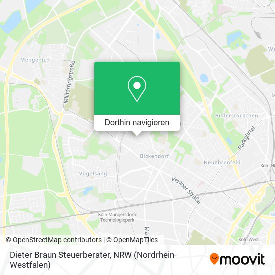 Dieter Braun Steuerberater Karte