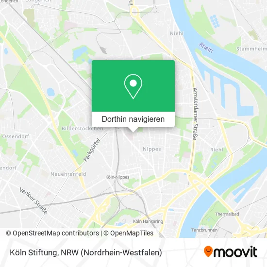 Köln Stiftung Karte