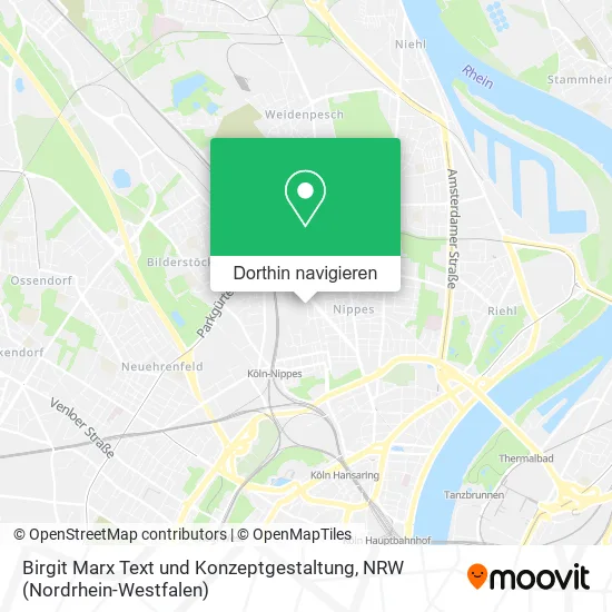 Birgit Marx Text und Konzeptgestaltung Karte