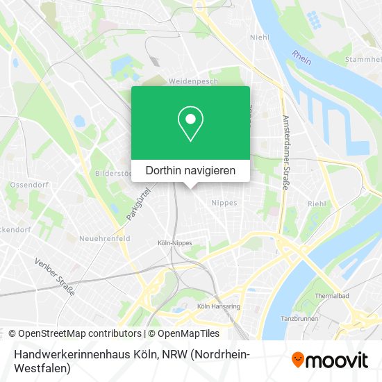 Handwerkerinnenhaus Köln Karte