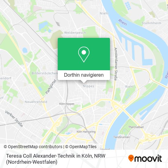 Teresa Coll Alexander-Technik in Köln Karte