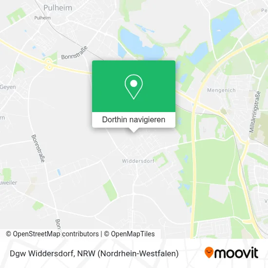 Dgw Widdersdorf Karte