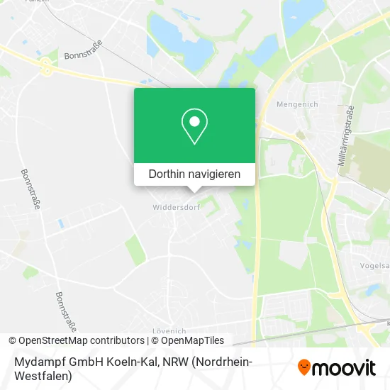 Mydampf GmbH Koeln-Kal Karte