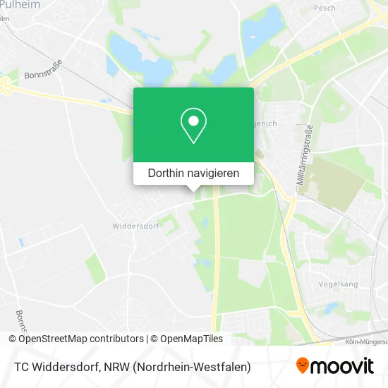 TC Widdersdorf Karte