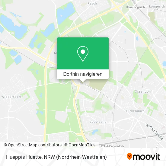 Hueppis Huette Karte