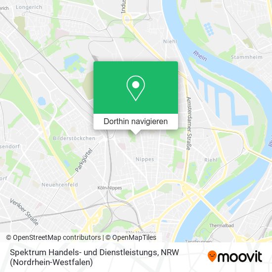 Spektrum Handels- und Dienstleistungs Karte