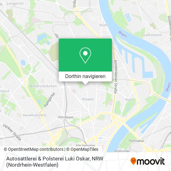 Autosattlerei & Polsterei Luki Oskar Karte