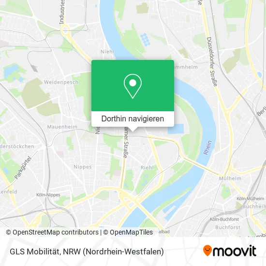 GLS Mobilität Karte