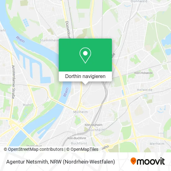 Agentur Netsmith Karte
