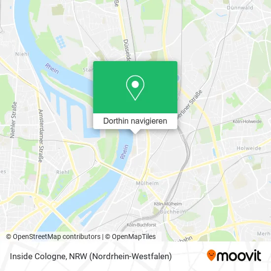 Inside Cologne Karte