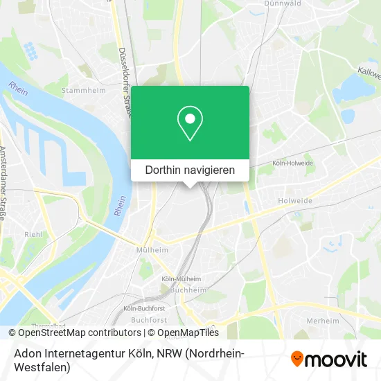 Adon Internetagentur Köln Karte