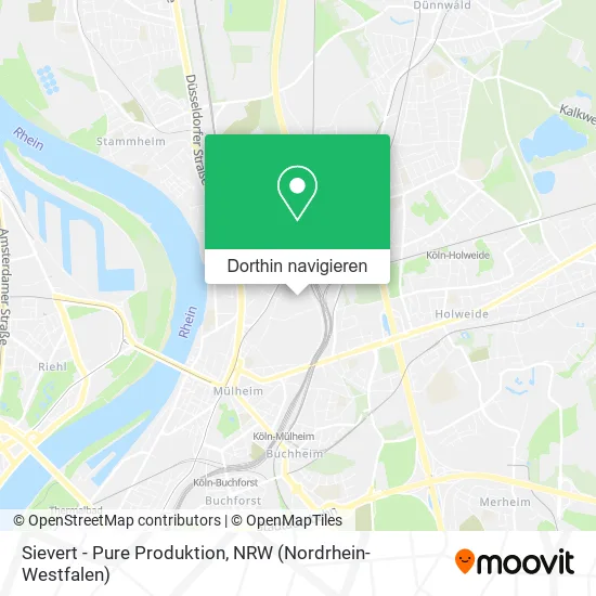 Sievert - Pure Produktion Karte