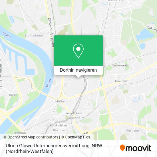 Ulrich Glawe Unternehmensvermittlung Karte