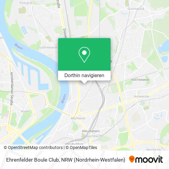 Ehrenfelder Boule Club Karte