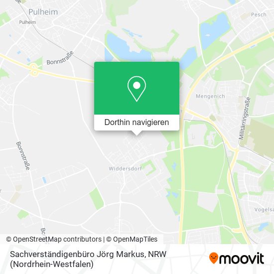 Sachverständigenbüro Jörg Markus Karte