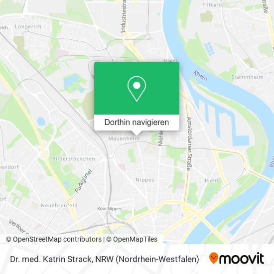 Dr. med. Katrin Strack Karte