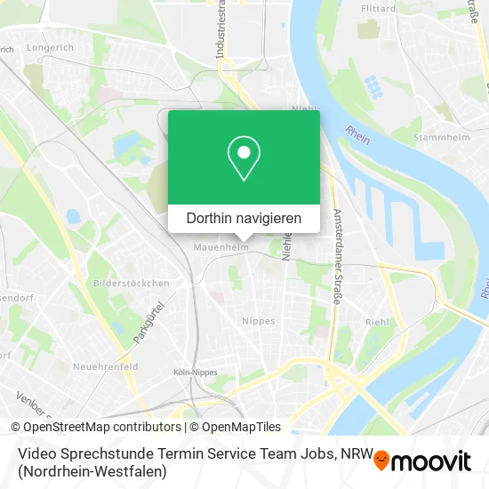 Video Sprechstunde Termin Service Team Jobs Karte