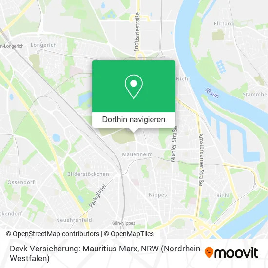 Devk Versicherung: Mauritius Marx Karte