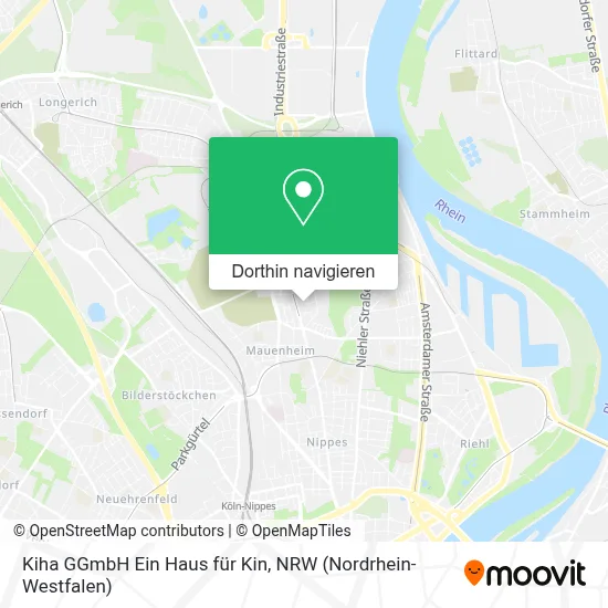 Kiha GGmbH Ein Haus für Kin Karte