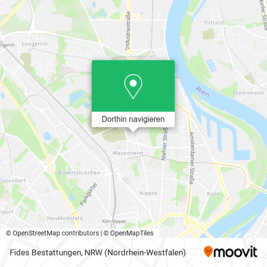 Fides Bestattungen Karte