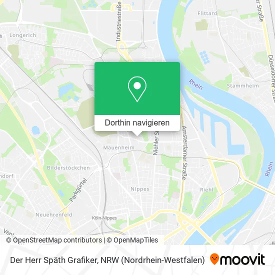 Der Herr Späth Grafiker Karte