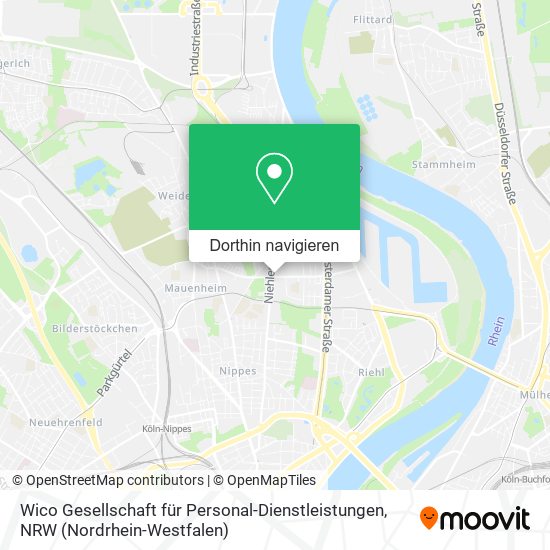 Wico Gesellschaft für Personal-Dienstleistungen Karte