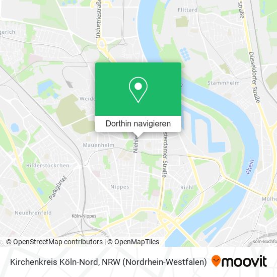 Kirchenkreis Köln-Nord Karte