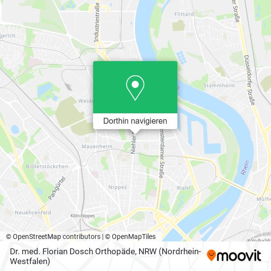 Dr. med. Florian Dosch Orthopäde Karte