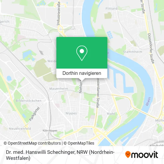 Dr. med. Hanswilli Schechinger Karte