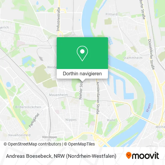 Andreas Boesebeck Karte