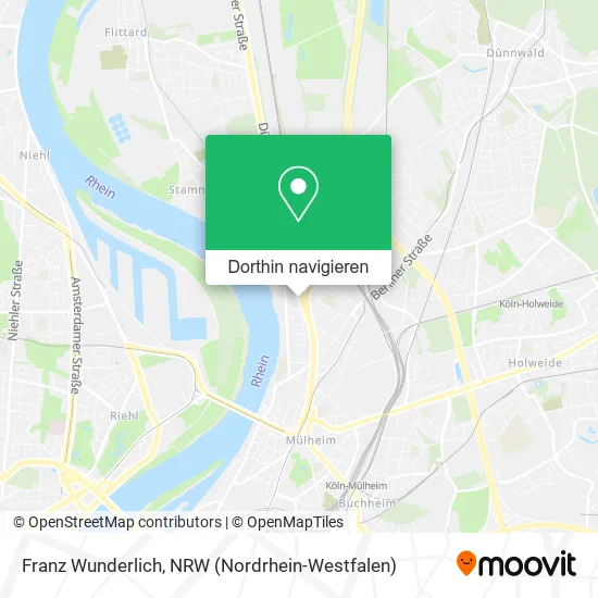 Franz Wunderlich Karte