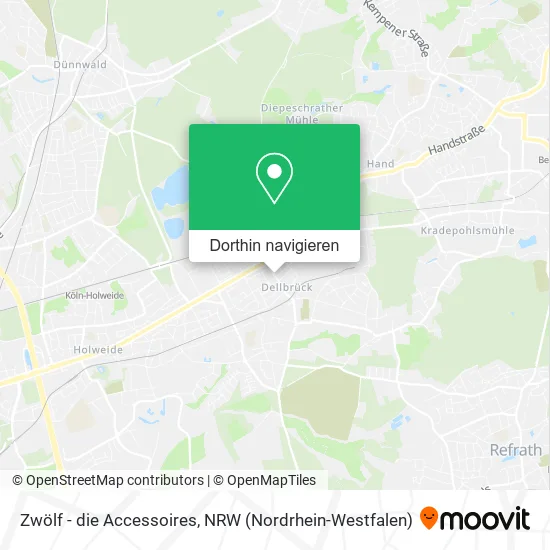 Zwölf - die Accessoires Karte