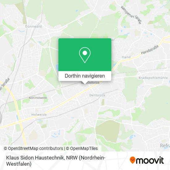 Klaus Sidon Haustechnik Karte